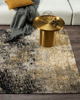 Floor Rug - Belgrave Maverick Navy/Gold (200 x 300cm)