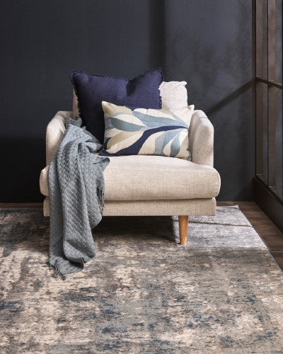 Floor Rug - Vincetti Frankie Slate (200 x 290cm)