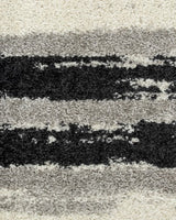 Floor Rug - Savannah Castillo Black (200 x 290cm)