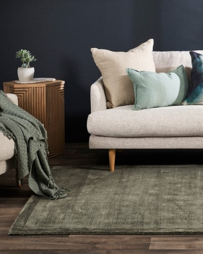 Floor Rug - Chevalier Olive (200 x 290cm) - OLLO