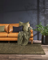 Floor Rug - Aria Olive (160 x 230cm)