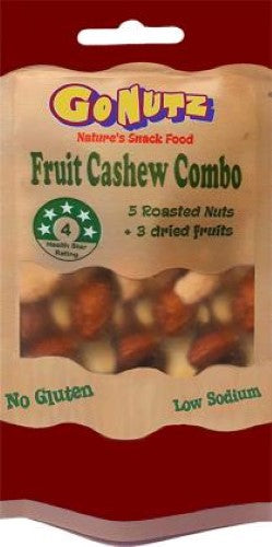 Cashew Nuts & Fruit Combo - 12X40G