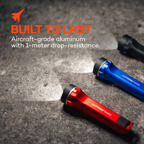 Rechargeable Flashlight - NEBO Luxtreme Nano (Blue)