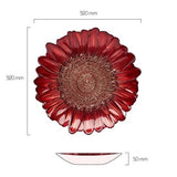 DRH Red Sunflower Bowl