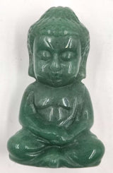 Figurine - Gemstone Buddha Green Aventurine (5cm)