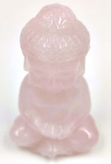 Figurine - Gemstone Buddha Rose Quartz (5cm)