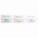 Bracelet - Inspired Gemstone (Set of 36 Assorted)