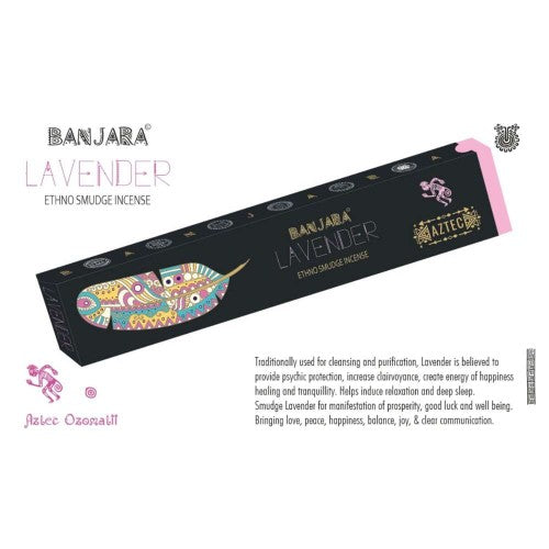 Incense - BANJARA 15gms Lavender (Box of 12)