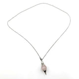 Pendulum Necklace - Rose Quartz (70 x 4cm)