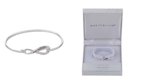 Equilibrium Bracelet - Love You Mum Infinity Twist