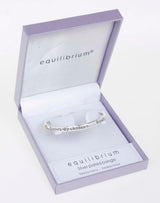 Equilibrium Bangle - Sisters 2 Toned Silver and Gold
