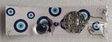 Suncatcher - Chakra with Evil Eye (Set of 3)