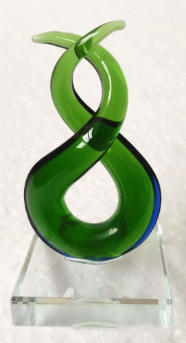 Glass Art Kiwiana Infinity (4.5 × 4.5 x 10CM)