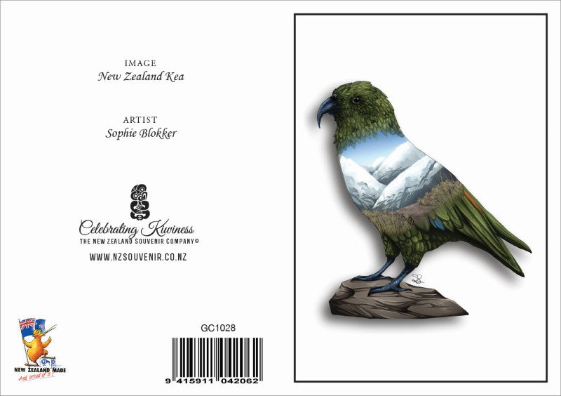 KEA - Sophie Blokker Greetings Card - Kea