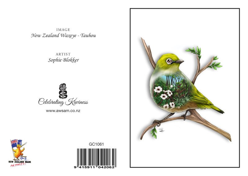 WAX - Sophie Blokker Greetings Card - Waxeye