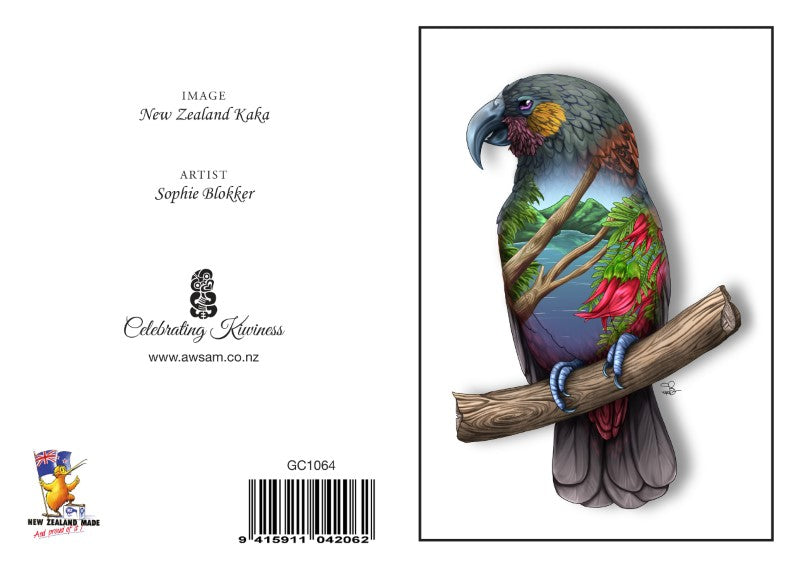 KKA - Sophie Blokker Greetings Card - Kaka