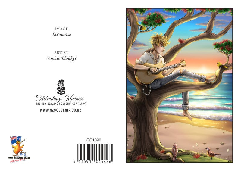 STR - Sophie Blokker Greetings Card - Strumrise