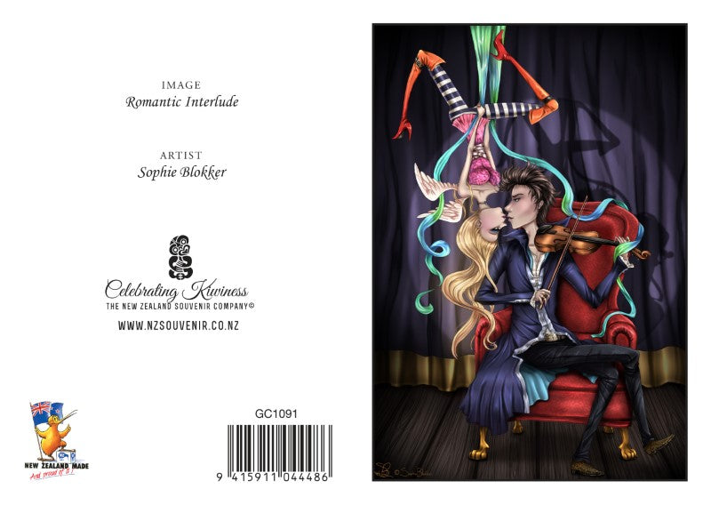 ROM - Sophie Blokker Greetings Card - Romantic Interlude