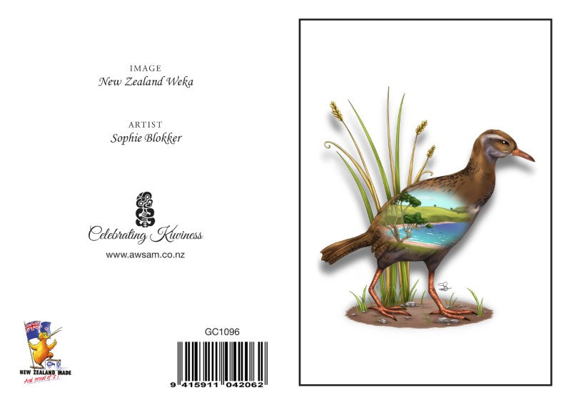 WEK - Sophie Blokker Greetings Card - Weka