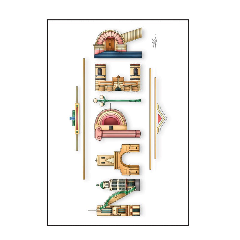 Sophie Blokker Greetings Card - Art Deco Napier