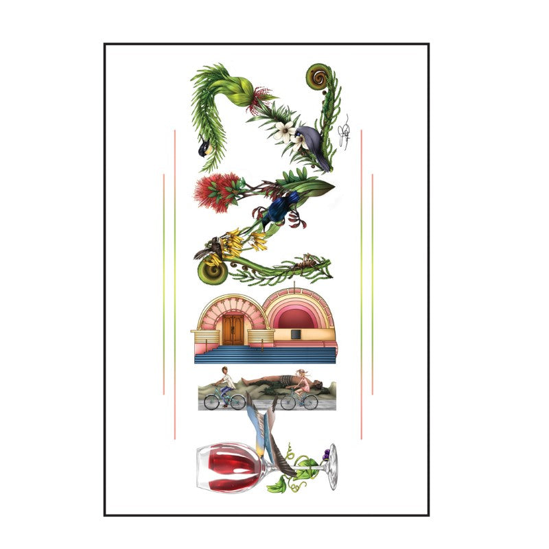 Sophie Blokker Greetings Card - Art Deco Hawkes Bay