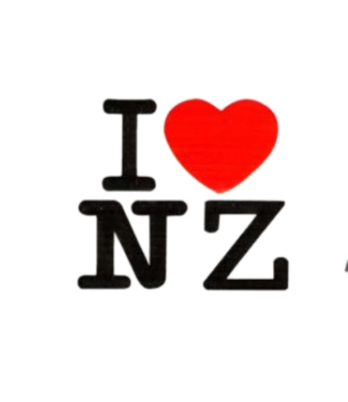Iron On Transfer - I Love NZ