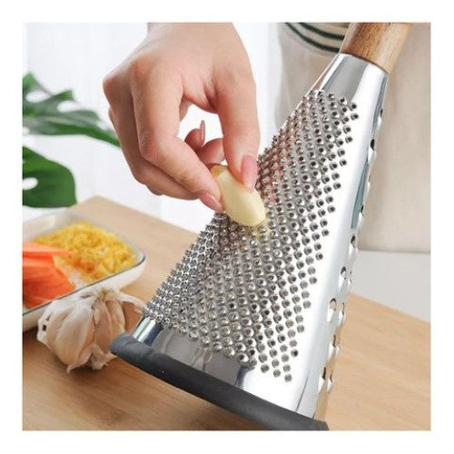 Grater - Conical With Wooden Handle