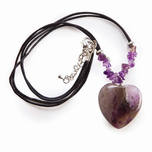 Pendant - Wishstone Collection Amethyst Heart (Set of 3)
