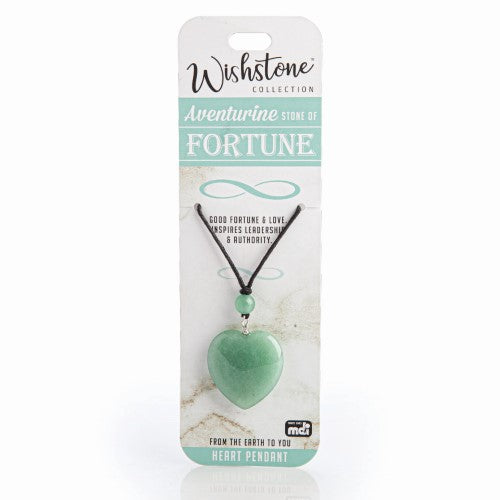 Pendant - Wishstone Collection Aventurine Heart (Set of 3)