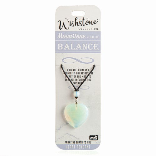 Pendant - Wishstone Collection Moonstone Heart (Set of 3)