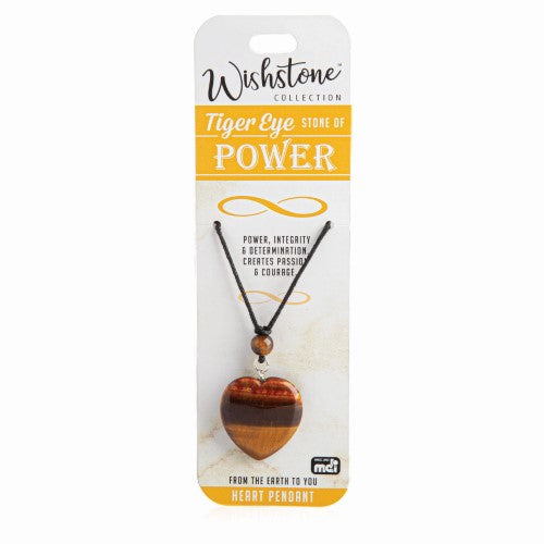 Pendant - Wishstone Collection Tiger Eye Heart (Set of 3)