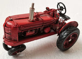 Ornament - Retro Tractor Red (17cm)