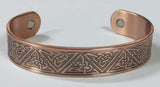 Magnetic Copper Bracelet - Celtic Triquetra