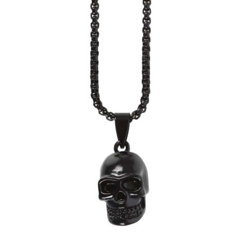 Pendant Necklace - Skull Stainless Steel