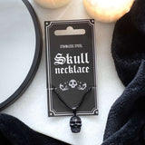 Pendant Necklace - Skull Stainless Steel