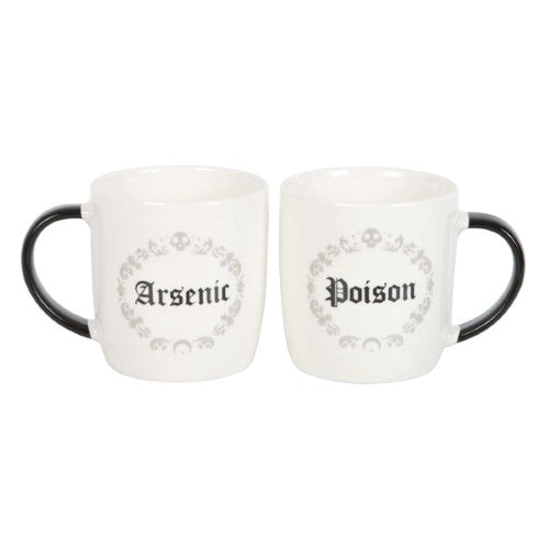 Ceramic Couples Mug Set - Poison & Arsenic