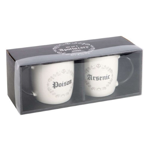 Ceramic Couples Mug Set - Poison & Arsenic