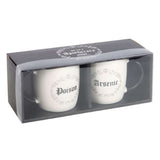 Ceramic Couples Mug Set - Poison & Arsenic