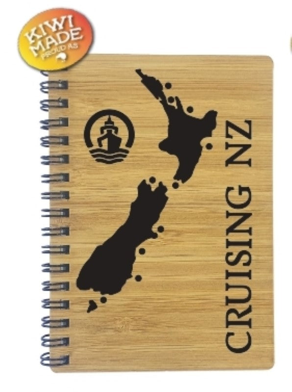 Bamboo Notebook Laser Cut with Cruising NZ - Ports