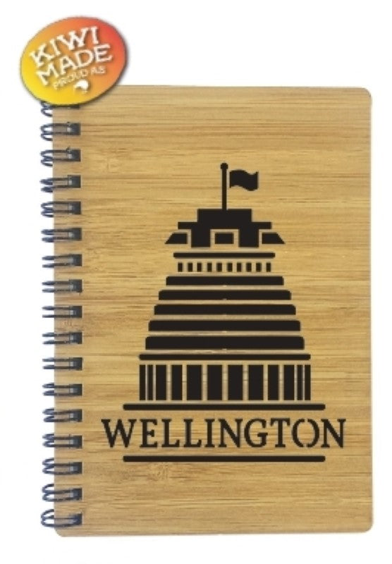 Bamboo Notebook Laser Cut with Wellington Beehive