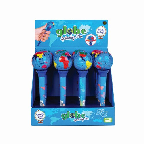 Pen - Spinning Globe (Set of 12)