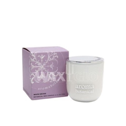 Aromabotanicals - 185g Jar Candle -White Orchid