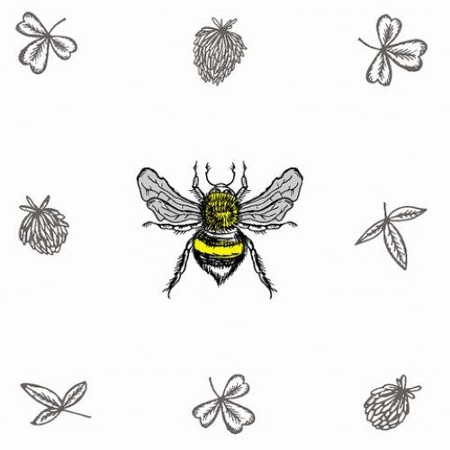 Cocktail Napkin -Bee Loved