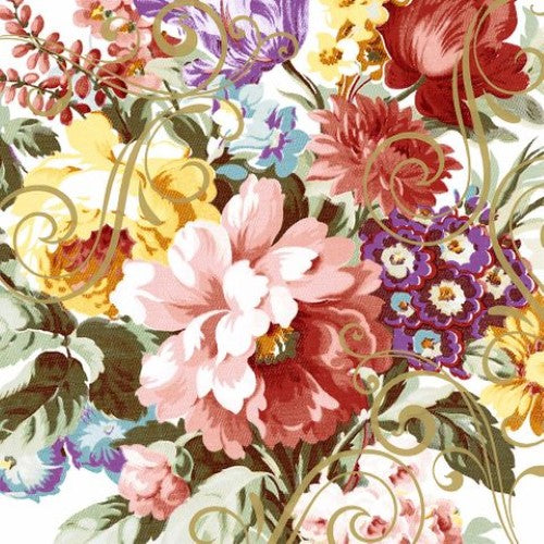Cocktail Napkin -Ornate Florals