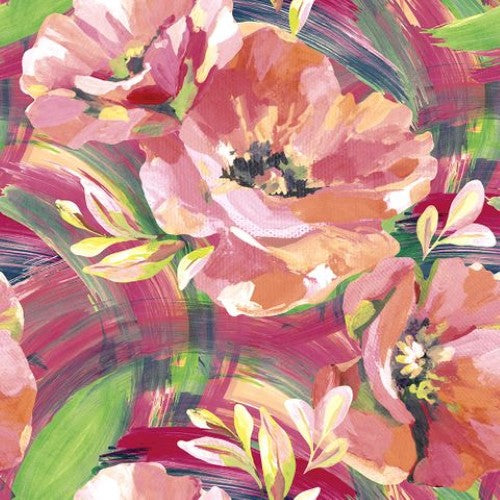 Luncheon Napkin -Vivid Flowers