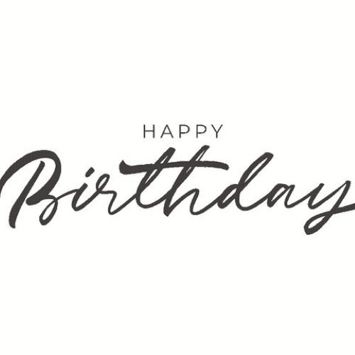 Luncheon Napkin - Happy Birthday