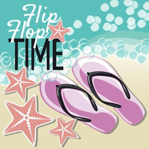 Luncheon Napkin - Flip Flop