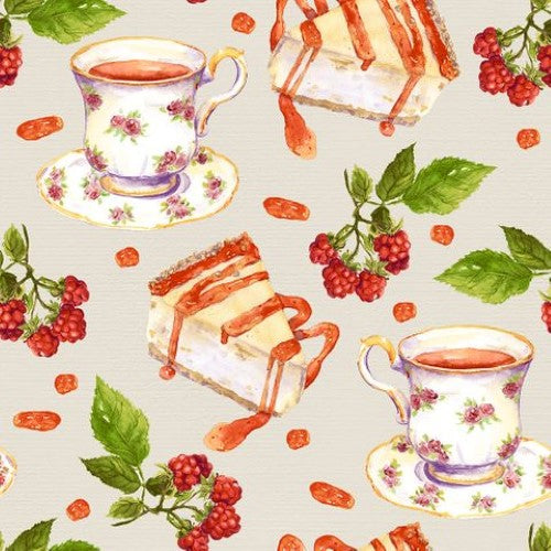 Luncheon Napkin - Tea & Cake