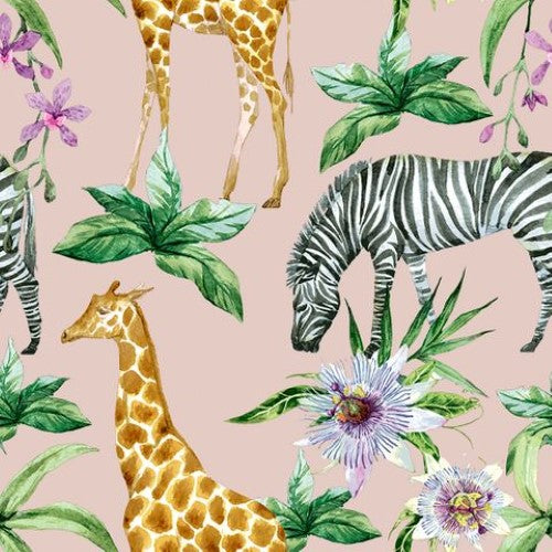 Luncheon Napkin - Zebras & Girafes