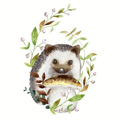 Luncheon Napkin - Forest Hedgehog